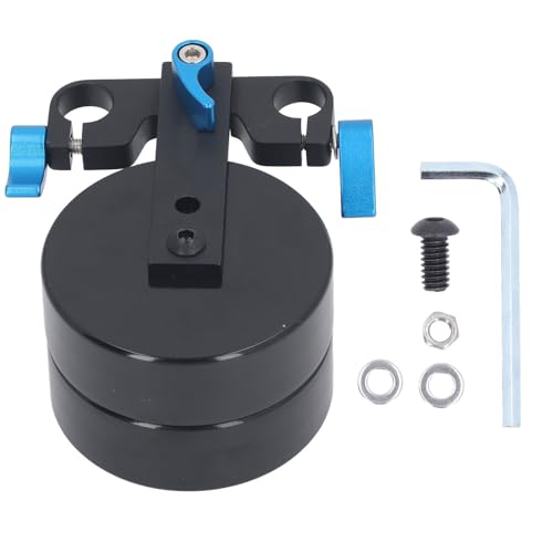 Juego de contrapesos universales para cámara de 2 x 2.0.9 kg para montar en el hombro para equilibrar, se adapta a varillas de 15 mm