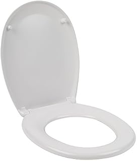 Beldray LA030252 Duroplast Easy Fit Soft Close Toilet Seat, White