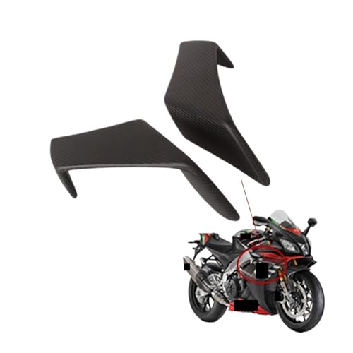 Carénages en fibre de carbone brillante pour RSV4 RF 2010-2020 aileron luxe