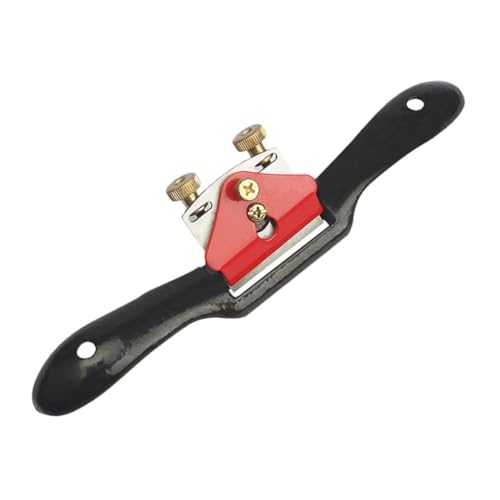 KALLORY Adjustable Large Hand Planer Woodworking Spokeshave Tool with Blade for Chamfering Carving Fine and Rough Planing Manual Woodworking Hand Tool for DIY Wood Shaping