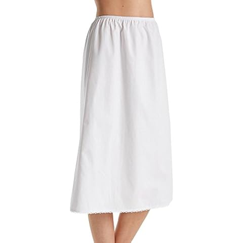 Shadowline Velrose Cotton Half Slip in White Cover