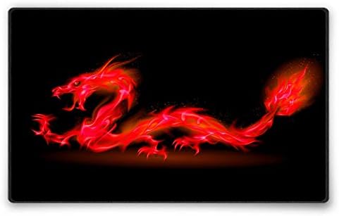 Silent Monsters Mouse Mat Size XX Large 900 x 400 mm), Mouse Pad Design: grey, Stitched Edges, Mousemat for Office and Gaming, Mousepad Non-Slip Rubber Base, Desk Mat XXL