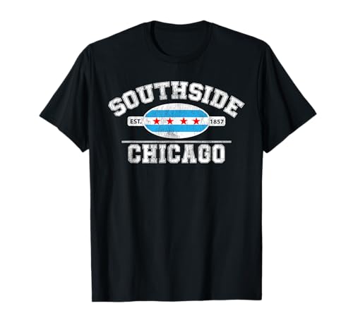 Chicago Flag Shirt- Southside Chicago-City of Chicago Flag T-Shirt