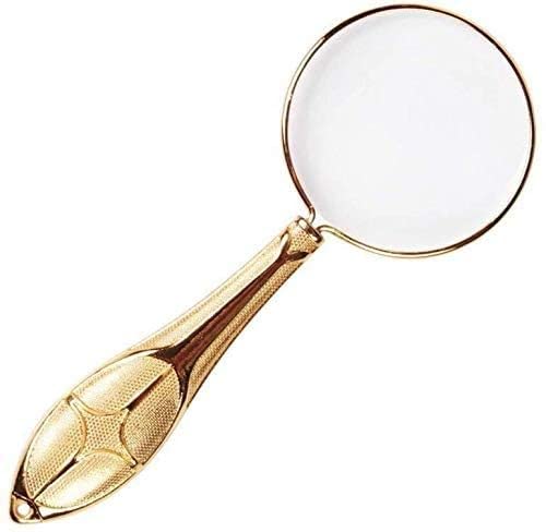 Lentilles optiques de la vitre d'agrandissement CRODY en métal 10x