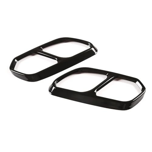 Coque de tuyau d'échappement Touareg CR7 noir laqué premium