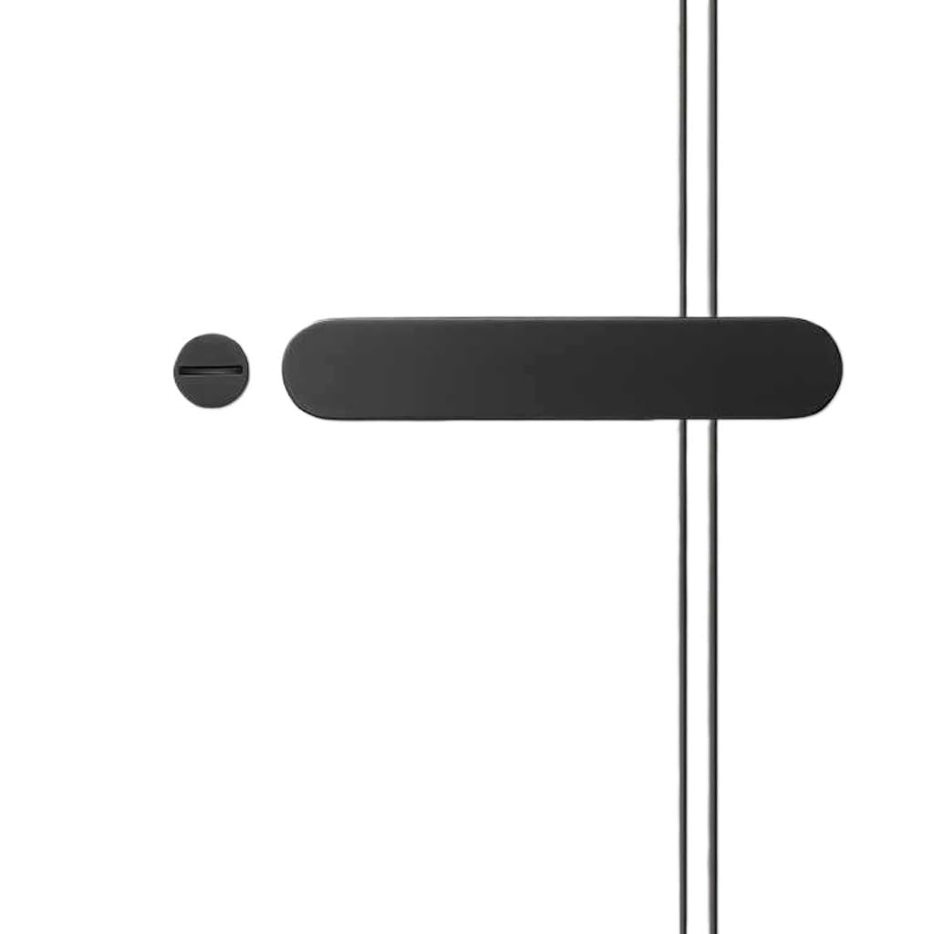 Poignée de porte magnétique anti-insertion pour serrure de chambre
