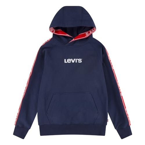 Sweat à capuche garçon Levi's Lvb Logo Taping Pullover pull sport enfant hoodie manche longue