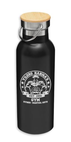 Yujiro Hanma's Gym - Botella aislante, botella ecológica, termo al vacío