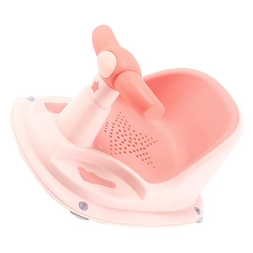 HIAKDOFT ベビー用お風呂椅子 抗滑り設計 軽量コンパクト 持ち運び便利 快適バスチェア ヶ月対応 サポート付き