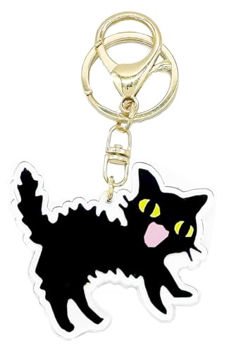 ローズベールとちいさな猫のバッグチャーム レジンキーホルダー ねこ