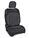 PRP Seats B040-03 Front Seat Covers for Jeep Wrangler JLU, 4 door; Jeep Gladiator JT; Rubicon (Pair) - Black and grey