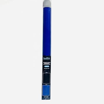 Seaview Brilliant Backgrounds Deep Sea Blue/Midnight Black 24" L X 48" W