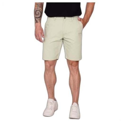 Bermuda Masculina Sarja Brim Premium Leve E Confortável Com Bolso Cores Modernas Moda Verão Casual (BR, Numérico, 46, Slim, Regular, Bermuda Verde Pistache)