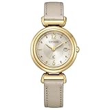 [Citizen] 腕時計 クロスシー 光発電エコ・ドライブ 電波時計 防水 ベージュ ゴールド ES9463-04A レディース グレージュ