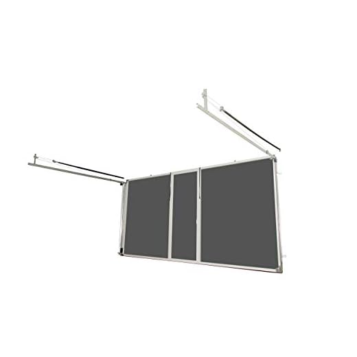 Lifestyle Screens Garage Door Screen: 8'H; White Privacy Superscreen Models (White, 16'Wx8'H)