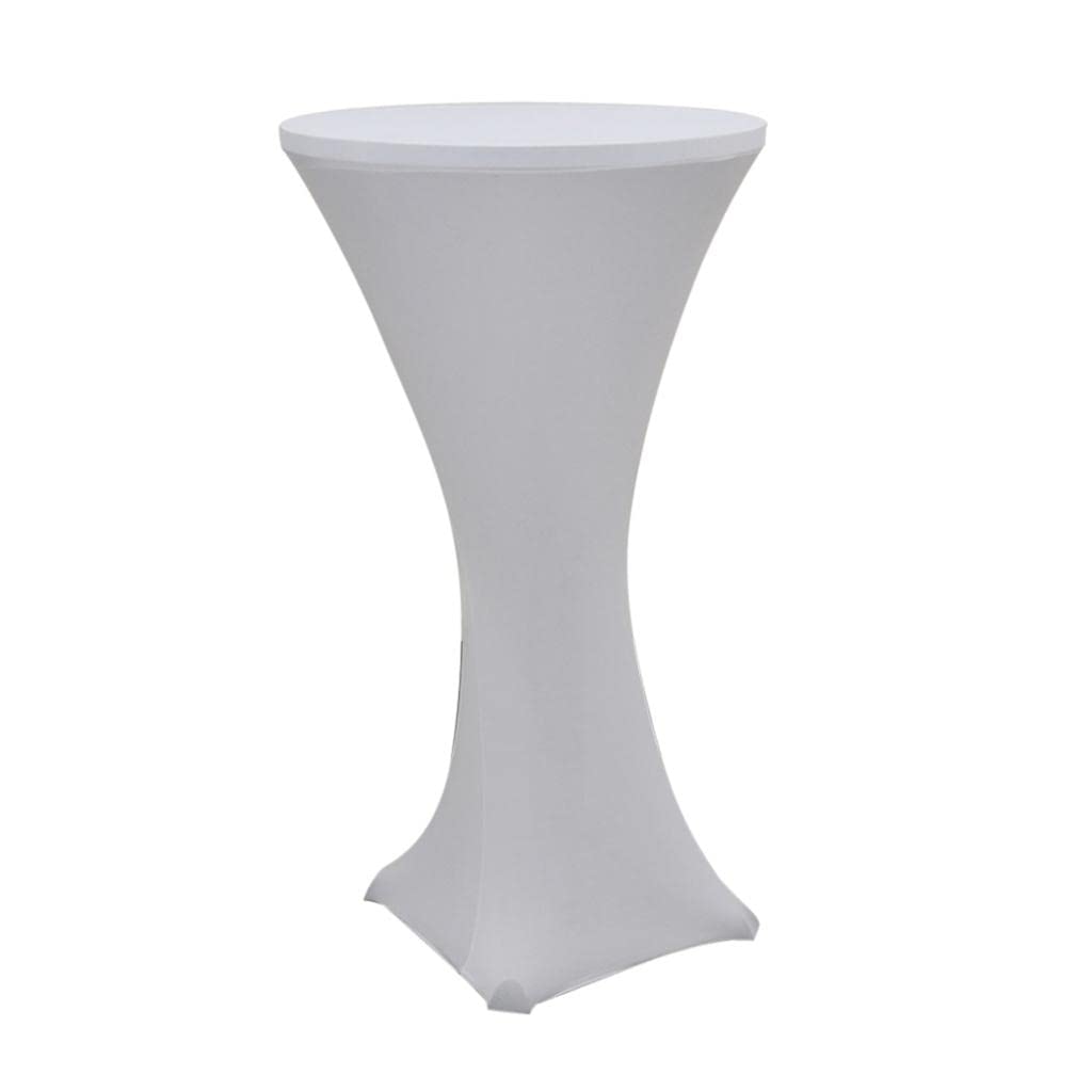 Stretch Cocktail Poseur Dry Bar Spandex Table Cover Cloth Decor White-image-44