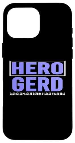 GERD Hero Gastroesophageal Reflux Disease T�V���c GERD �X�}�z�P�[�X iPhone 16 Pro Max �p