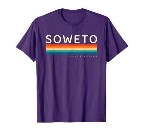 Soweto South Africa Retro Design T-Shirt