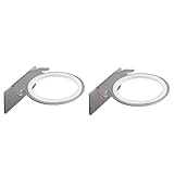 Estante de almacenamiento para secador de pelo: hecho de material de aluminio espacial, el estante sólido duradero, liviano, antioxidante y no se cae fácilmente.