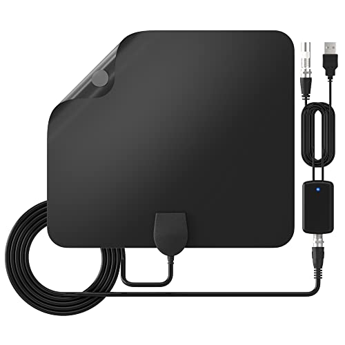 Amazon | Morza 室内アンテナ テレビアンテナ フラットデザインは薄く