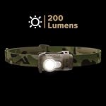 Princeton Tec Byte Multi-Mode 200 Lumen LED Tactical Headlamp, Multicam - Image 2