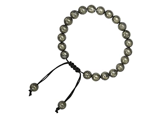 Natural Healing Crystal Bracelet for Women Men - AAA Grade Original Healing Gemstone Adjustable Bracelet for Yoga Reiki Meditation Feng Shui