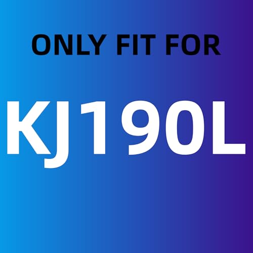 2 Pack KJ190L Filter Replacement Compatible with MOOKA KJ190L Air Purifier For Home Large Room 2000 Ft², 2 KJ190 Filters and 4 Washable PreFilters Pet Air Purifier Filters for Bedroom