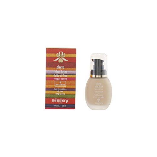 Sisley Phyto Teint Eclat Fluid Foundation for Women, No. 10 Porcelain, 0.25 Pound