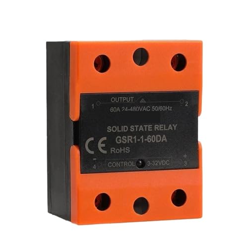 Module relais statique GSR1-1 monophasé SSR 60A DC-DC sans couvercle