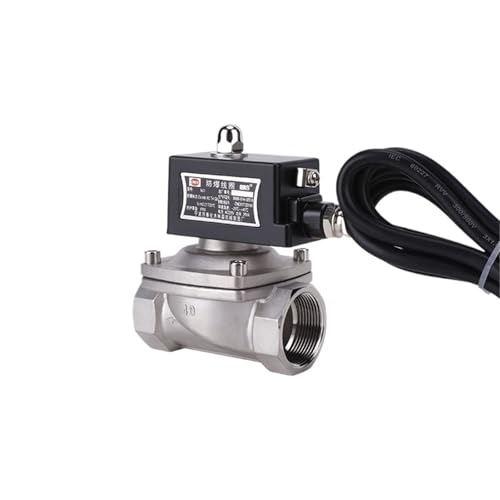Électrovanne gaz DN32 inox 304 normalement fermée ATEX 220V