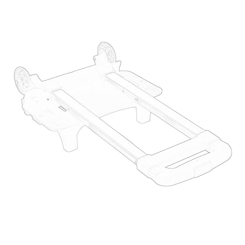 Generic Backpack Trolley 2 Wheels Telescopic Rod Backpack Hand Truck for Kids Girl3