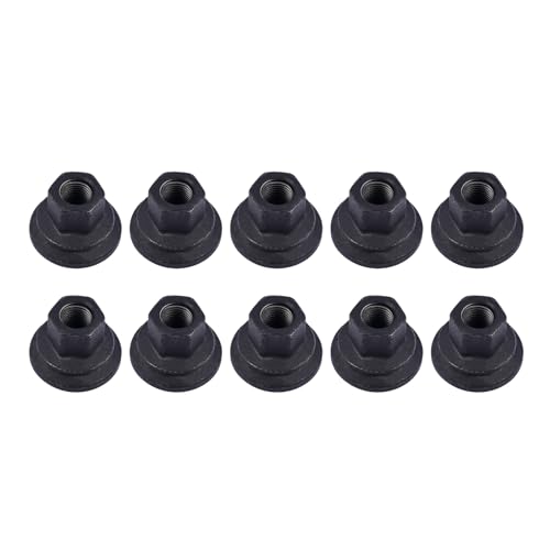 Image of Wheel Nut Lug Nut 6509424AA Compatible with Dodge 2012 / Ram 3500 4000 4500 5500 2012-2023 M14-1.50 Flange - 22mm Hex, 28.5mm Length Medium Pack of 10pcs