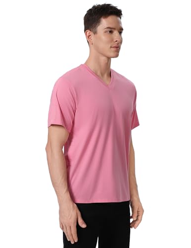 Image of Magnetic Buttons Post Shoulder Surgery Recovery Shirt for Men V-Neck Tear Away Adaptive Chemo Port Clothing for Women