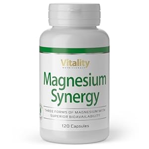 Vitality Nutritionals Magnesium Synergy Kapseln (120 Kapseln)