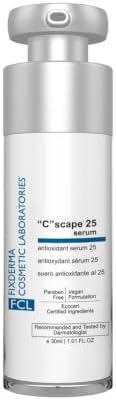FCL 25% Vitamin C Scape 25 Serum for Face | Brightening Serum for Face | Reduces Fine Lines & wrinkle serum - 1.01 Fl Oz