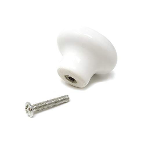 Yueton 6Pcs 1-1/2 Inch Hand Painted Ceramic Knobs Kitchen Cabinet Retro Vintage Door Drawer Handles Pulls For Dresser Cupboard Wardrobe (Pink Rose) #TOP1