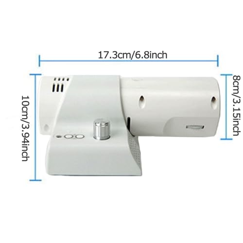 Reloj despertador proyector con mando a distancia, reloj analógico de proyección LED, números romanos y arábigos conmutables, rotación de 180°