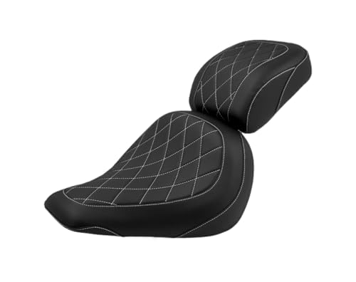 Asiento para conductor y pasajero Softail Fat Boy que mejora la comodidad en rutas biplaza