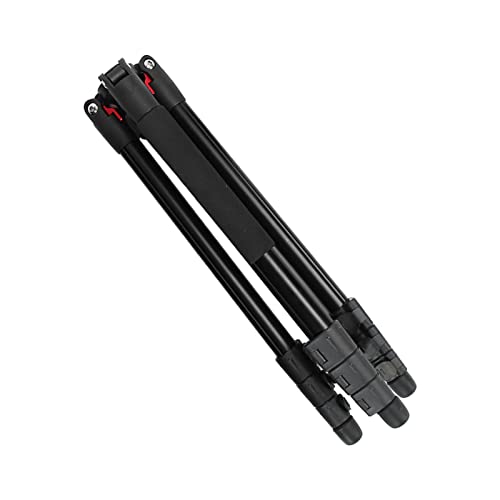 Camera Tripod, 63.89 Carbon Fiber Portable SLR Camera Stand, Adjustable Angle, 23.7 Folding Size, Camcorder Buckle Locks for Travel (TJ-2942 +D36)
