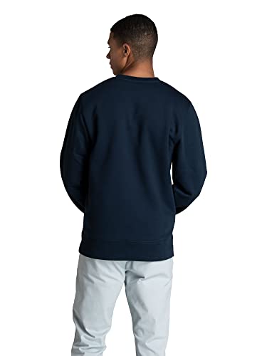 Fruit of the Loom Men's Crafted Comfort Fleece Sweatshirts, Hoodies, & Sweatpants, Super Soft Cotton Blend, Sweatshirt - Navy Nights, Small - image 3
