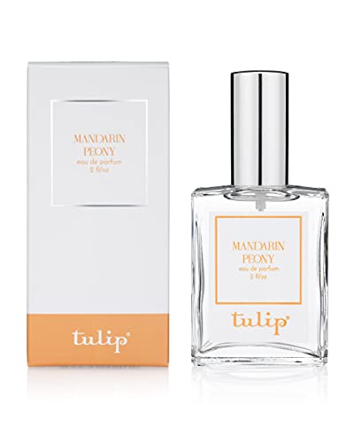 Tulip Perfume Classic Eau De Parfum, Mandarin Peony, 2 Ounce