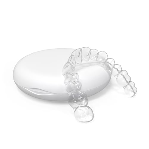 Custom Clear Mouth Retainer – 1.0 mm/1.5 mm Thickness, BPA‑Free Material, At‑Home Retainer Kit, Straight Retainer for Teeth, Nearly Invisible & Durable (Clear, Upper or Lower (Count, 1))