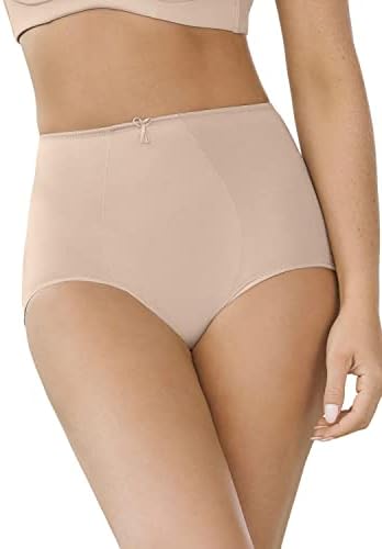 Leonisa Tummy Control High Waisted Panties - Butt Lifter Effect Underwear for Women Beige