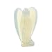 2Pieces Opalite Beautiful Carved Crystal Angel Stone Statue Figurines Reiki Healing 1.6