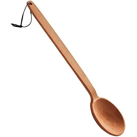 ECOSALL Large Wooden Spoon for Cooking and Wall Décor Cover