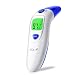 QQcute Digital Infrared Forehead Thermometer More Accurate Medical Fever Body Basal, Blue, 80 Gram