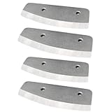YhoBuy 4pcs 7 Inch Ice Auger Blades for Eskimo RB7, HD7 and Pistol Auger Strikemaster HT Nordic Legend..