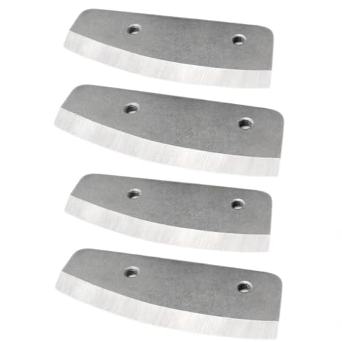 YhoBuy 4pcs 7 Inch Ice Auger Blades for Eskimo RB7, HD7 and Pistol Auger Strikemaster HT Nordic Legend..