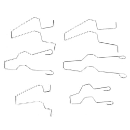 Clip per molla di fissaggio lampadina, 6pcs faro faro tuffato anabbagliante testa lampada auto lampadina di fissaggio clip a molla per H1 H4 H7