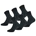 Produktbild Caterpillar Quarter Socks 6 Paar Herren-Arbeitssocken, Höhe über dem Knöchel, verstärkt an Zehen und Fersen, hochwertige Baumwolle (Anthrazit, 39-42)